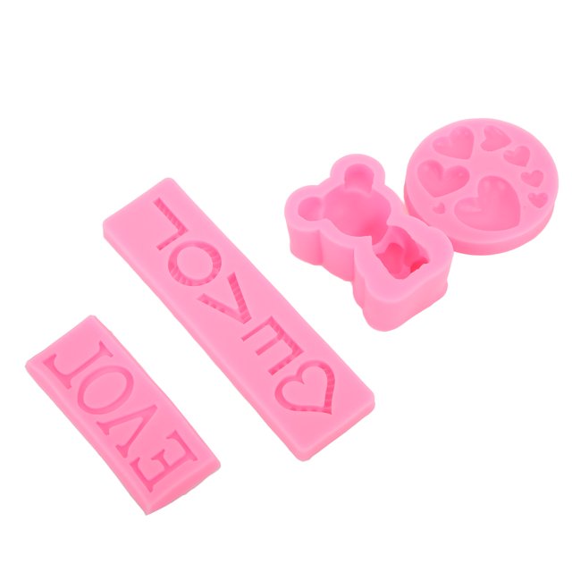 Molde de Silicona para Fondant ANGGREK Molde de Chocolate Resistente A Altas Temperaturas