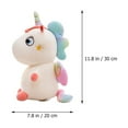 thumbnail image 2 of IFANLANDOR 1 Ensemble Peluche Licorne Décorative Blanche pour Enfants et Femmes, 2 of 8