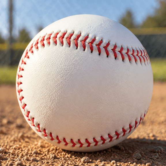 12 Pack Standard Size Adult Baseballs Unmarked & Leather Covereding Ball
