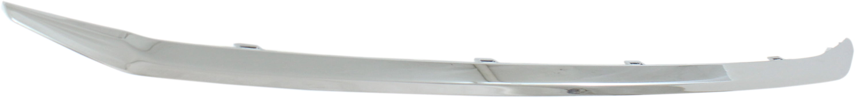Grille Trim Compatible with 2016-2017 Honda Accord Lower Chrome CAPA Certified