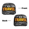 thumbnail image 6 of Kdxio Travel Pattern Print 2 Piece Car Head Rest Covers Set Auto Front/Rear Seats Headrest Cover Universal Fit Most Cars,Sedan, SUV, 6 of 9