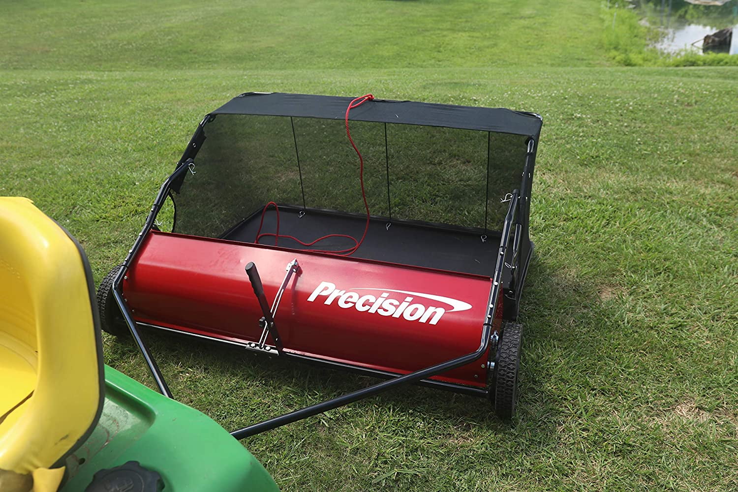 Precision Products LSP48 48 in. Tow Behind Lawn Sweeper