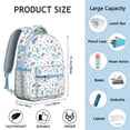 thumbnail image 6 of Sparkle Unicorn Print Backpack - Waterproof Durable School Bookbag Lightweight Daypack for Travel and Daily Use，Large Capacity Travel Daypack for Commuting, Campus, Work and Weekend Trips, 6 of 6
