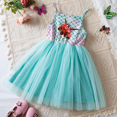 thumbnail image 3 of Big Hero 6 Baymax - Vestidos de princesa para niñas, ropa de bebé estampada, de algodón, sin mangas, con tirantes, vestidos de sirena para fiesta de cumpleaños, 3 of 5