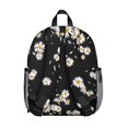 thumbnail image 3 of Lightweight School Bag Featuring Vintage Daisy and Boho Floral Prints, Cute Small Backpack for Daily Use, 3 of 6