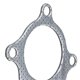 thumbnail image 2 of Set of 5 Exhaust Manifold Gaskets for T3/T4 T04E, 5 Bolt Internal Wastegate Actuator, 2 of 4
