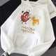 thumbnail image 5 of Disney Hakuna Matata divertida Simba Anime Sudadera con capucha mujer el Rey León Kawaii sudadera gráficos Harajuku mujer Sudadera con capucha, 5 of 5