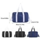 thumbnail image 3 of Guardurnaity Práctico bolso para ordenador con múltiples técnicas en la espalda, bolso de hombro de tela Oxford, bolso de uniforme JK, llaves Bolsas de mensajero y de hombro En blanco y negro, 3 of 6