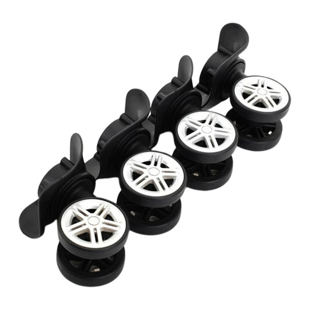 4 Pieces Universal Replacement Luggage Suitcase Wheels Repair Parts