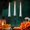 3Pcs#3, variant on Halloween Decorations Indoor - 1 Pack Cute Ghost Taper Candles - Halloween Centerpieces for Tables - Twisted Candle Decoration for Table - Spooky Ghosts Candle Decor for Home Party Room