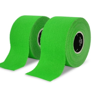 Meister Elite Athletic Tape - 1.5in x 10yd - Green - 2 Rolls