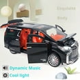 thumbnail image 4 of 1:32 Children's Inertia Pull-back Car Toy with Lighting Sound Simulation Commercial Car Model Boy Gift Toy Car Kids Holiday Gift, 4 of 8
