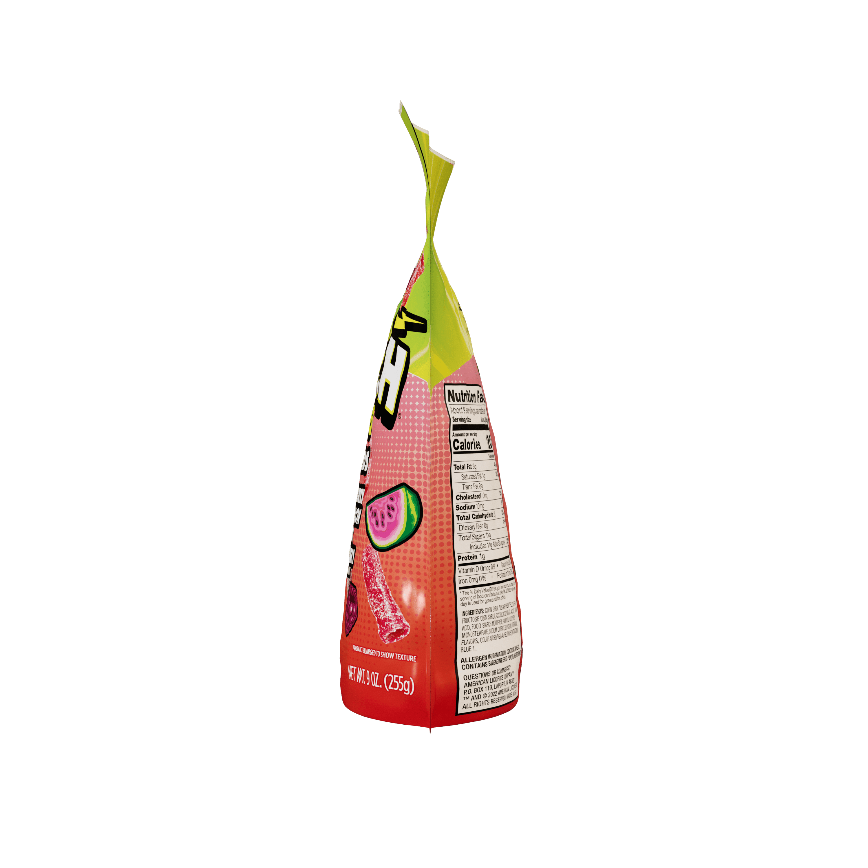 Sour Punch Bites, Rad Reds Candy, Resealable 9oz, All Red Flavors