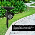 thumbnail image 6 of BIMZUC Solar Landscape Spotlights Energy Saving RGB Powered Spot Lights Outdoor Wall Lights Built-in 2400mAh Battery for Tree Garden Christmas Decor (7.48 inches / 19 cm), 6 of 6