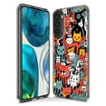 thumbnail image 3 of MUNDAZE Motorola Moto G Stylus Shockproof Clear Hybrid Protective Phone Case Psychedelic Cute Cats Friends Pop Art Cover, 3 of 5