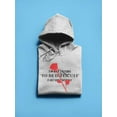 thumbnail image 3 of Not Trying To Be Difficult. Hoodie Women -Image by Shutterstock, Female Small, 3 of 4
