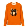thumbnail image 5 of Birdeem Chemise de l'Action de Grâce pour Filles, Manches Longues pour Enfants, Col Rond Mignon, Blouse Décontractée, Col Rond, Vêtements pour Enfants, 5 of 5