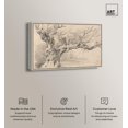 thumbnail image 2 of Old Oak Tree Canvas Vintage Illustration by Art Remedy, Silver Frame, 36" x 24", 2 of 7