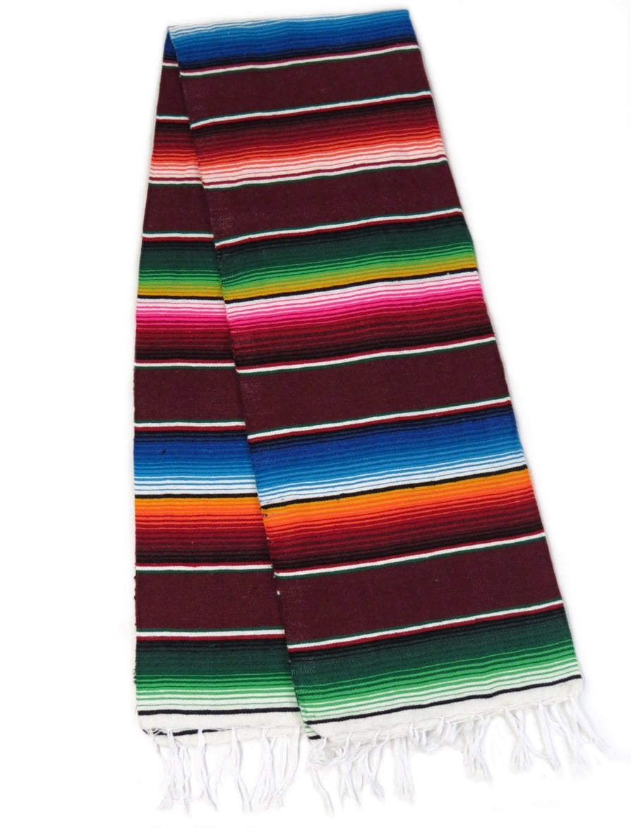 美品　Supreme serape blanket Amazon.com: Mexitems Large Serape Mexican Blanket Authentic