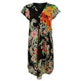 thumbnail image 4 of Women's Petite Floral Print Dress-B-2P, 4 of 4