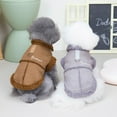 thumbnail image 6 of Dog Clothes Winter Warm Plush Jacket for Small Dogs Cats, 6 of 7
