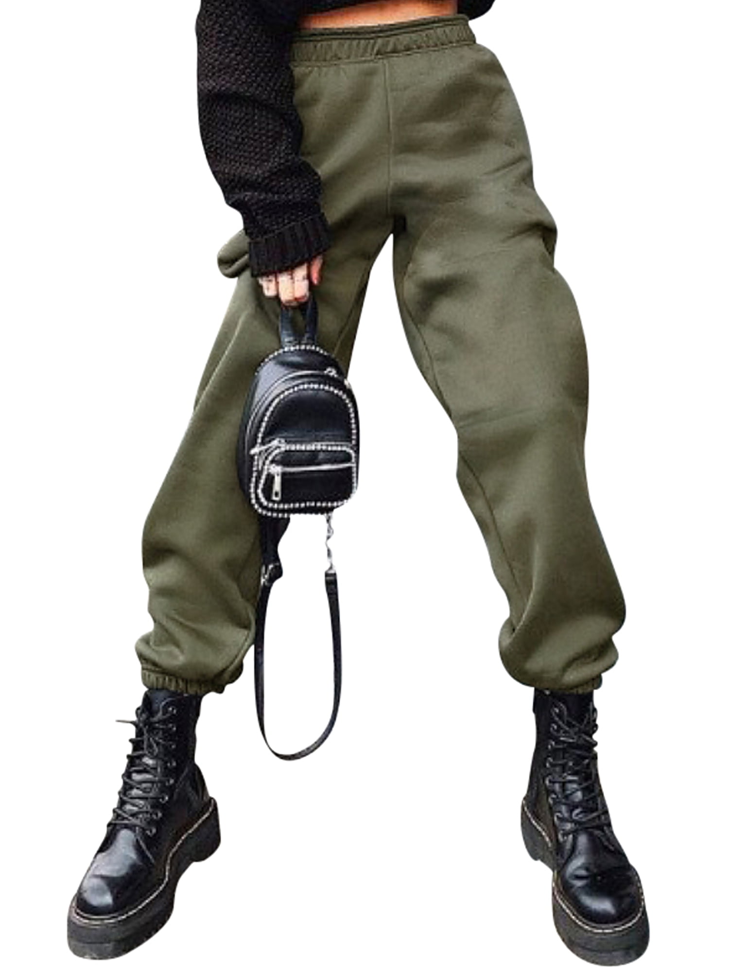 baggy high waisted cargo pants