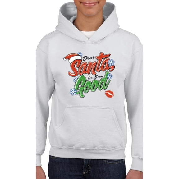 IWPF - Big Girls Hoodies and Sweatshirts - Christmas Dear Santa