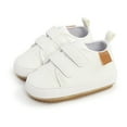 thumbnail image 1 of ZAXARRA Infants Leather Shoes Unisex Anti-Slip Socks Sneaker Decoration, 1 of 9