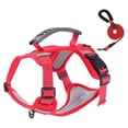 thumbnail image 5 of Dog Harness and Leash Combo No Pull Dog Harness Step In Dog Vest Harness Reflective Adjustable Soft Padded Pet Harness with 5ft Leash Red Size L for Medium Large Dogs Walking Training, 5 of 9