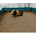 thumbnail image 7 of Guinea Pig Cage Liners, Absorbent Washable Bedding for C&C Cages with Leak-Proof Bottom. Brown, MidWest, 4 Pack, 7 of 7