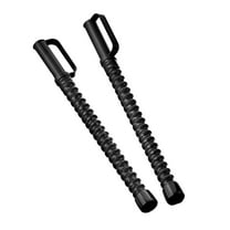 Luwecf 2 Pieces Ropeless Battle Ropes Compact Indoor Outdoor Practical for Home Gym rubber covered