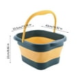 thumbnail image 2 of xaoyunyn Folding Foot Bath Bucket with Massage Rollers,Thickened Insulation,Proof Material,Multifunctional Elevated Foot Soaking Basin for Stress Relief, 2 of 8