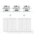 thumbnail image 2 of RF 433Mhz Relay Receiver with 2x 3Gang Panel Switch, 2 of 5
