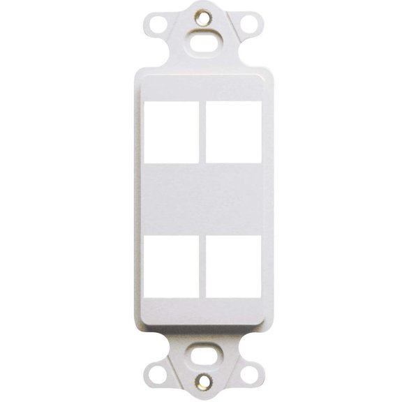 INSERT, DECOREX, HD, 4-PORT, WHITE