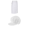 thumbnail image 1 of Juego de , gorro de cocina para restaurante Zulema Delantal Chef Hat Set, 1 of 8