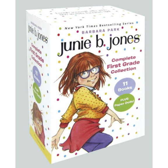 Junie B. Jones Complete First Grade Collection: Books 18-28 with Paper Dolls in Boxed Set