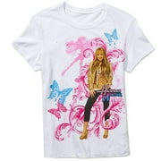 Disney - Juniors Hannah Montana Flourish Tee