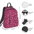 thumbnail image 2 of Xecao Butterfly print Backpack For women men Aesthetic Lightweight Travel Daypack Simple Cute Backpack For Bookbag, 2 of 5