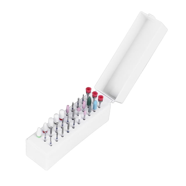 Conjunto de Brocas de Umas, Herramienta Portátil de Bit de Arte de Umas para Pedicura