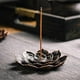thumbnail image 4 of 3 PCS Incense Burner, Incense Holder for Sticks, Lotus Incense Stick Holder with Detachable Ash Catcher, 4 of 5