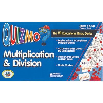 WorldClass Learning Mtrls Multiplication/Division Quizmo W-MB9310 CTU8243