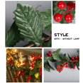 thumbnail image 4 of Baerries Artificial Rattan Fake Red Fruit Plant Faux Decoration for Home Christmas Shopwindow Market, 4 of 6