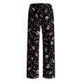 thumbnail image 5 of Gaexia Men's Sleep Pants Halloween Soft Lounge Bottom Pajama Bottoms with Pockets Warm Cozy for Winter Night, 5 of 7