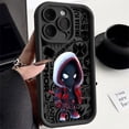 thumbnail image 4 of Marvel-Funda de silicona líquida para teléfono móvil, carcasa suave de Deadpool, Spiderman Boy, para Apple iPhone 11, 12, 13, 14, 15 Pro Max, 16 Plus, 4 of 5