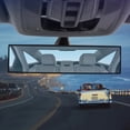 thumbnail image 4 of Wide Angle Rearview Mirror for Cars Large View- Mirror with Blue Tint Clamp- for Easy Installation Helps Reduce Blind Spots & Monitor Backseat Passengers, 4 of 8