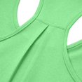 thumbnail image 5 of OIUUAK Racerback Athletic Tank Tops, Loose Fit Workout Tops for Women Lightweight Breathable Summer Running Yoga Gym Shirts Sleeveless, Green, 5 of 7