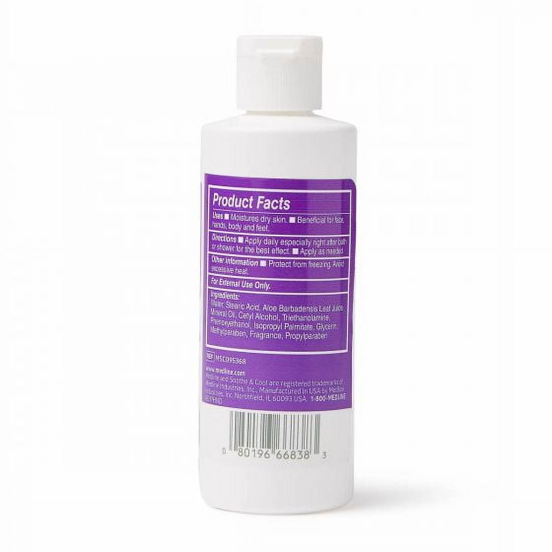 Medline Remedy Essentials Moisturizing Body Lotion (4 oz Bottle), 48 Count, Fresh Scent, Hydrating, Non-Greasy, For Dry Skin