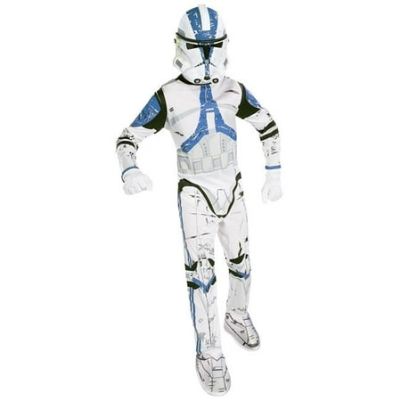 Morris Costumes RU882010MD Star Wars Clone Trooper Child Costume, Medium