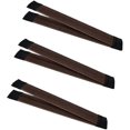 thumbnail image 1 of Hair Bun Snap Band Styling Tool Beauty Aid Accessory(3pcs, Brown), 1 of 5