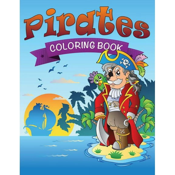 Pirates Coloring Book (Paperback)